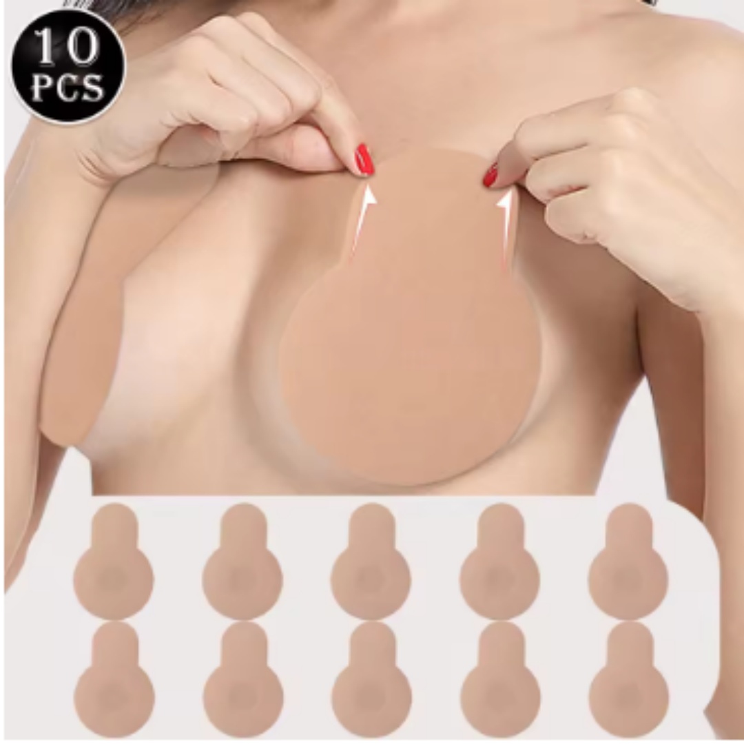 Push Up Bra Silicone - 여성용 푸쉬업 브라, 셀프 접착 실리콘