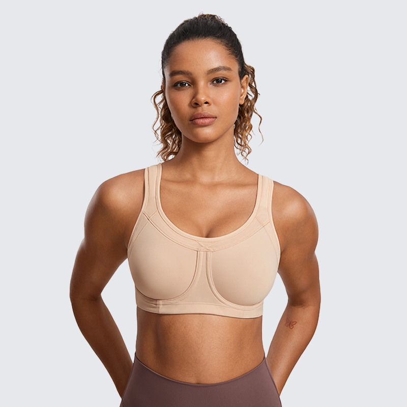 Underwire Bra Padded - SYROKAN 여성 스포츠 브라 하이 임팩트