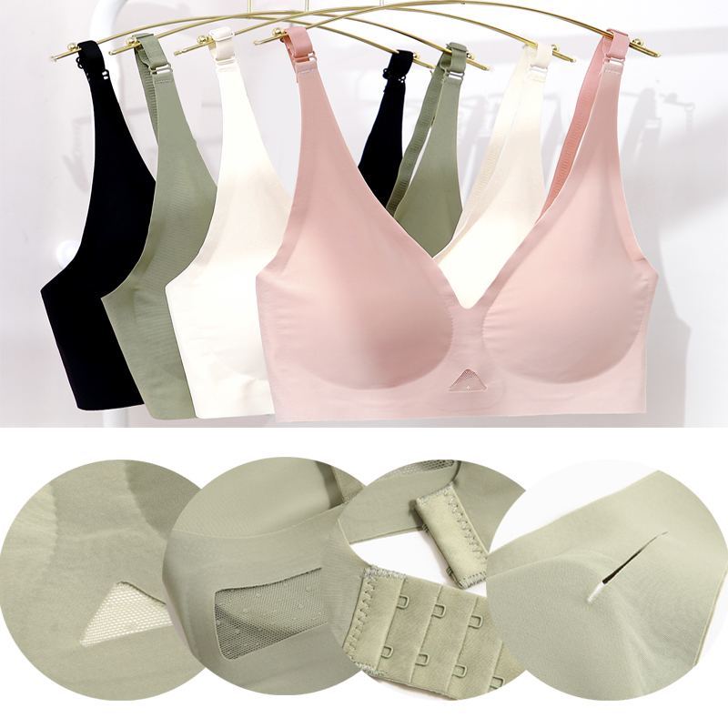 여성용 심리스 브라, 무선 브래지어, 부드러운 속옷 패 - Mastectomy Bra Pocket 리뷰 및 가격