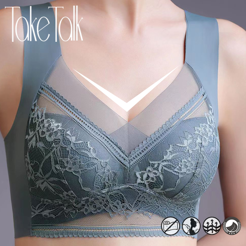 L-5XL 여성용 대형 브라 푸쉬업 아이스 실크 심리스 - Mastectomy Bra Pocket 리뷰 및 가격