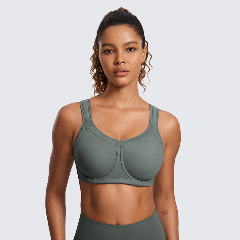 SYROKAN 여성 스포츠 브라 하이 임팩트 탈착식 패 - Underwire Bra Padded 리뷰 및 가격